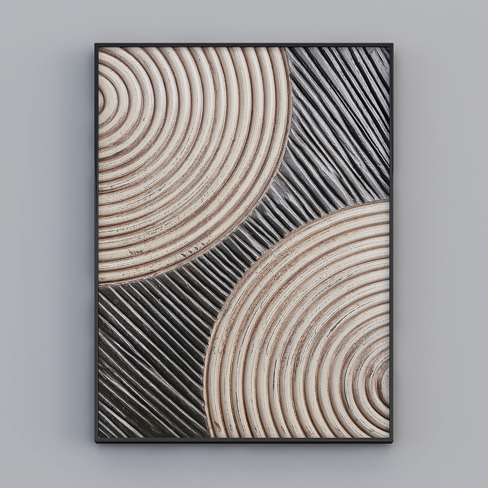 輝煌美術畫作 - 簡約現代 - L-13750-S - 抽象圖案裝飾畫