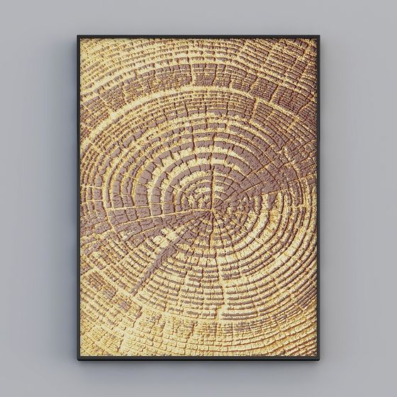 Ancient Tree Trunk 3D Model