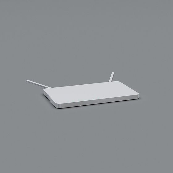 Low Polygon Wireless Router 3D model
