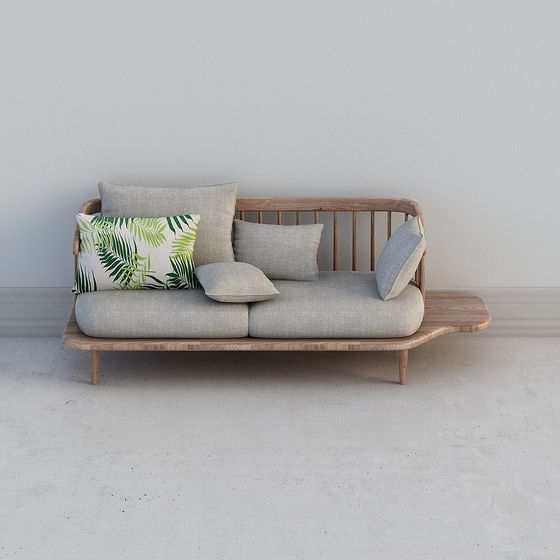 Forest Whisper Sofa 3D model