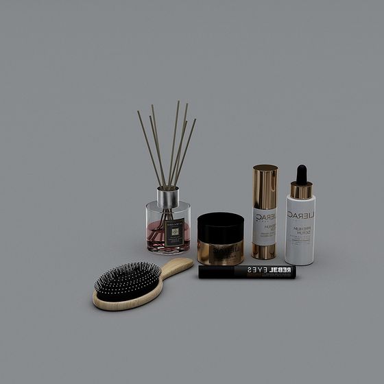 Luxurious Beauty Set 3D model for Contemporary Designs