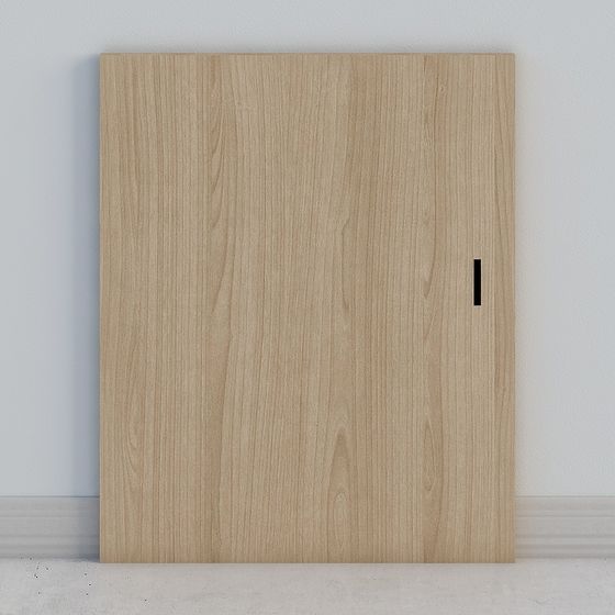 Modern Minimalist 3D Model Door Panel