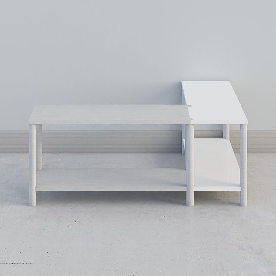 Urban Shelf 3D model for Modern Spaces