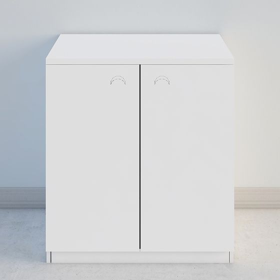Urban Storage Cabinet 3D model for Modern Interiors