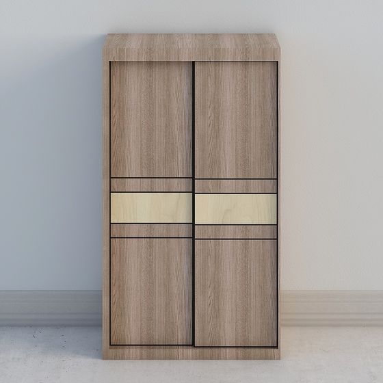 City Window Cabinet 3D model for Modern Spaces