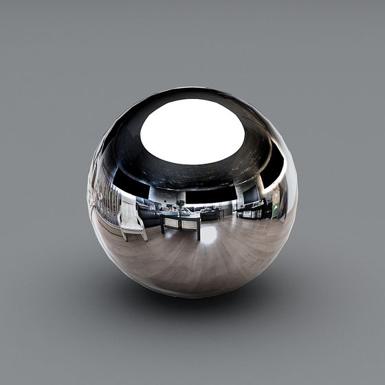 Mirror Ball 3D model for Modern Aesthetics