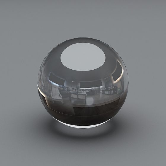 Futuristic Time Capsule 3D model