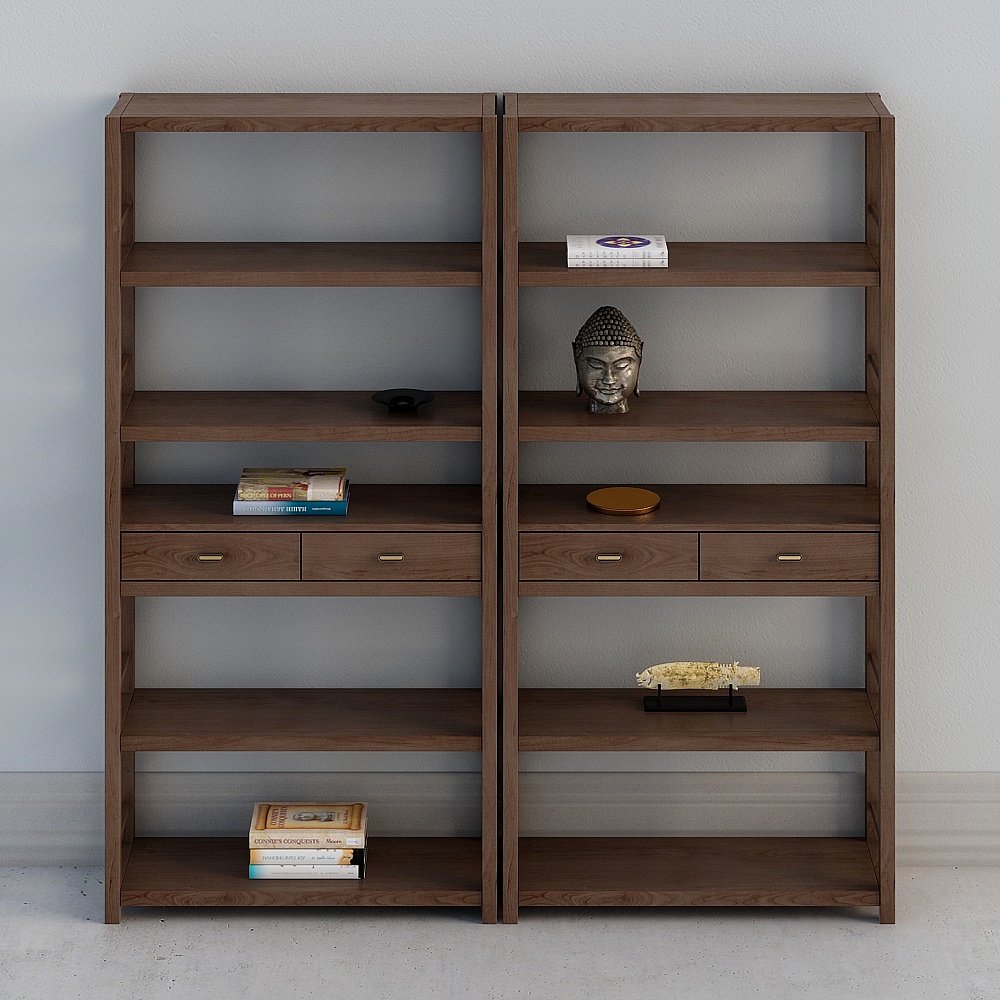 Asian Bookcases,Bookcases,Earth color