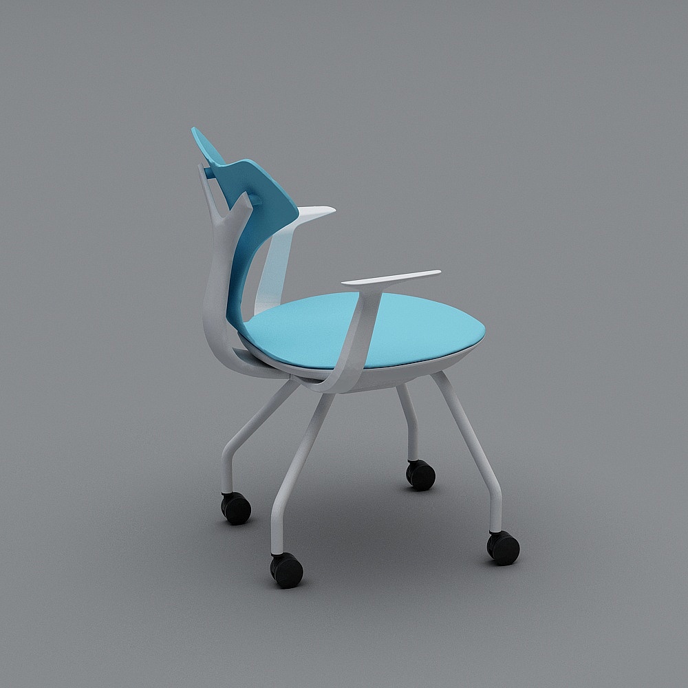 Unique Low-Poly Chair 3D model for Modern Design