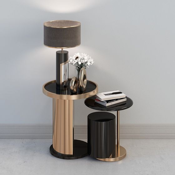 Urban Corner Side Table 3D model