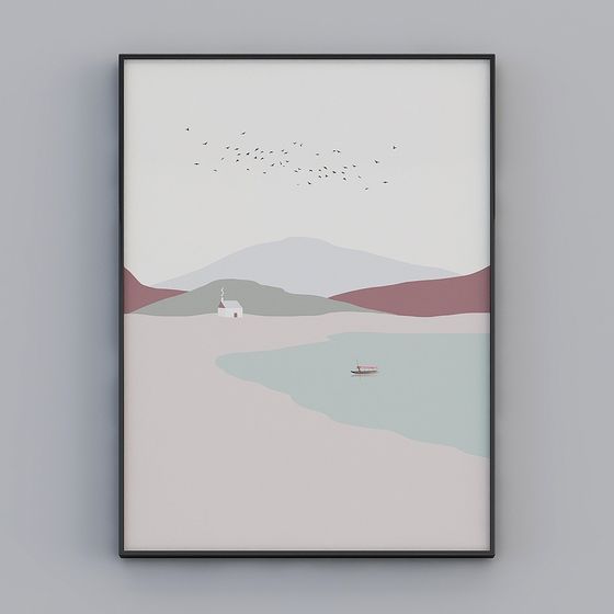 輝煌精美畫作 - 簡約現代 - L-36700 - 抽象圖案裝飾畫