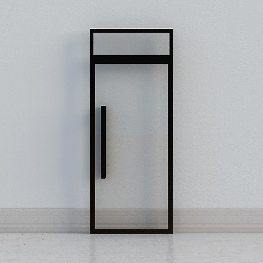 modern glass high door