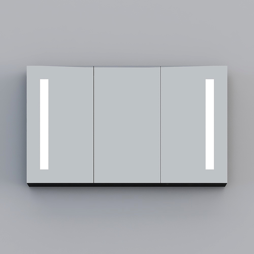 Großer Spiegel Badezimmer Schrank