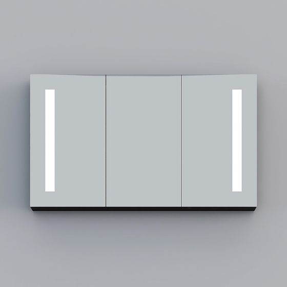 Großer Spiegel Badezimmer Schrank