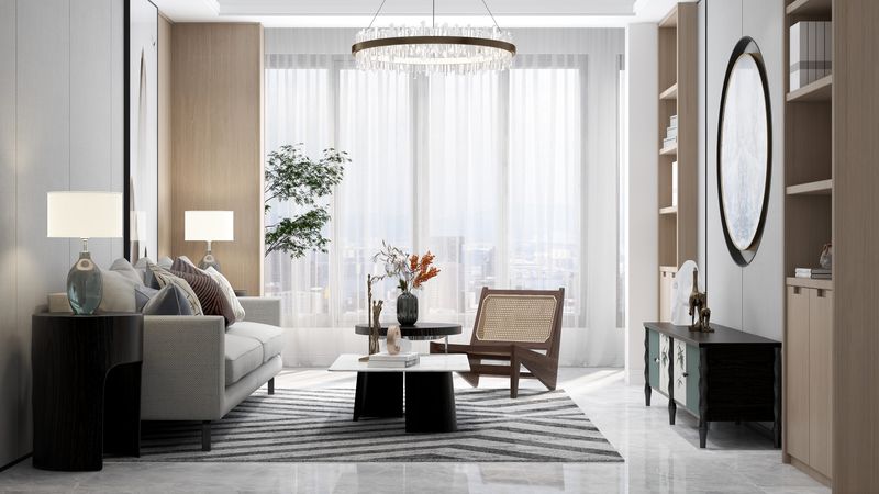 Elegant Living Room Design: Modern Meets Traditional