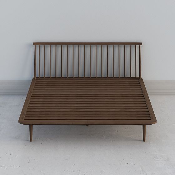 Urban Retreat 3D model Bed Frame