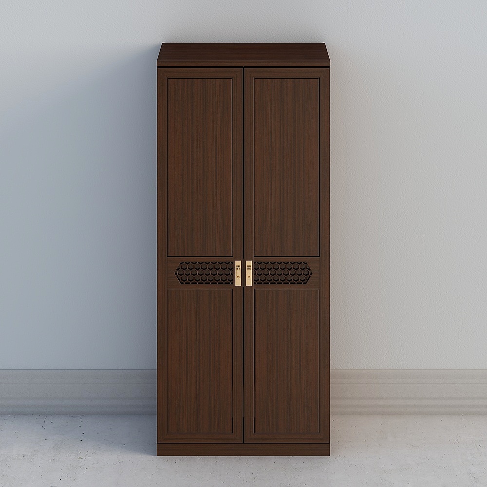 Zhongxin-005 two-door wardrobe