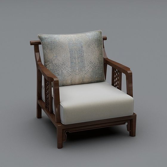 Retro Sofa 3D model for Modern Design