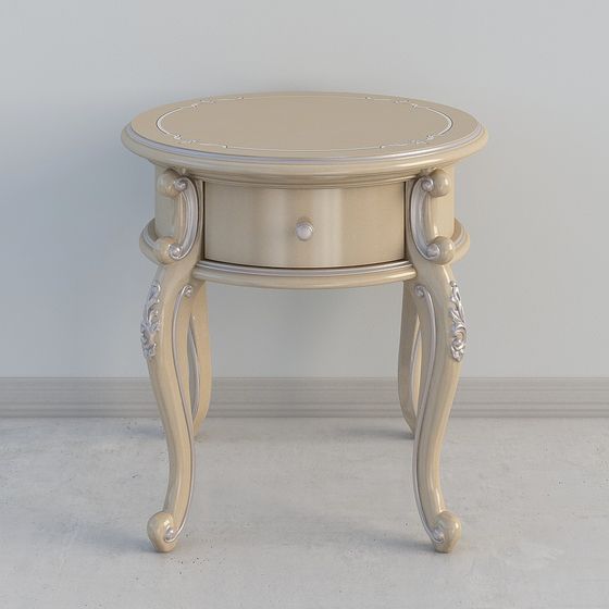 Elegant Round Table 3D model for Modern Design