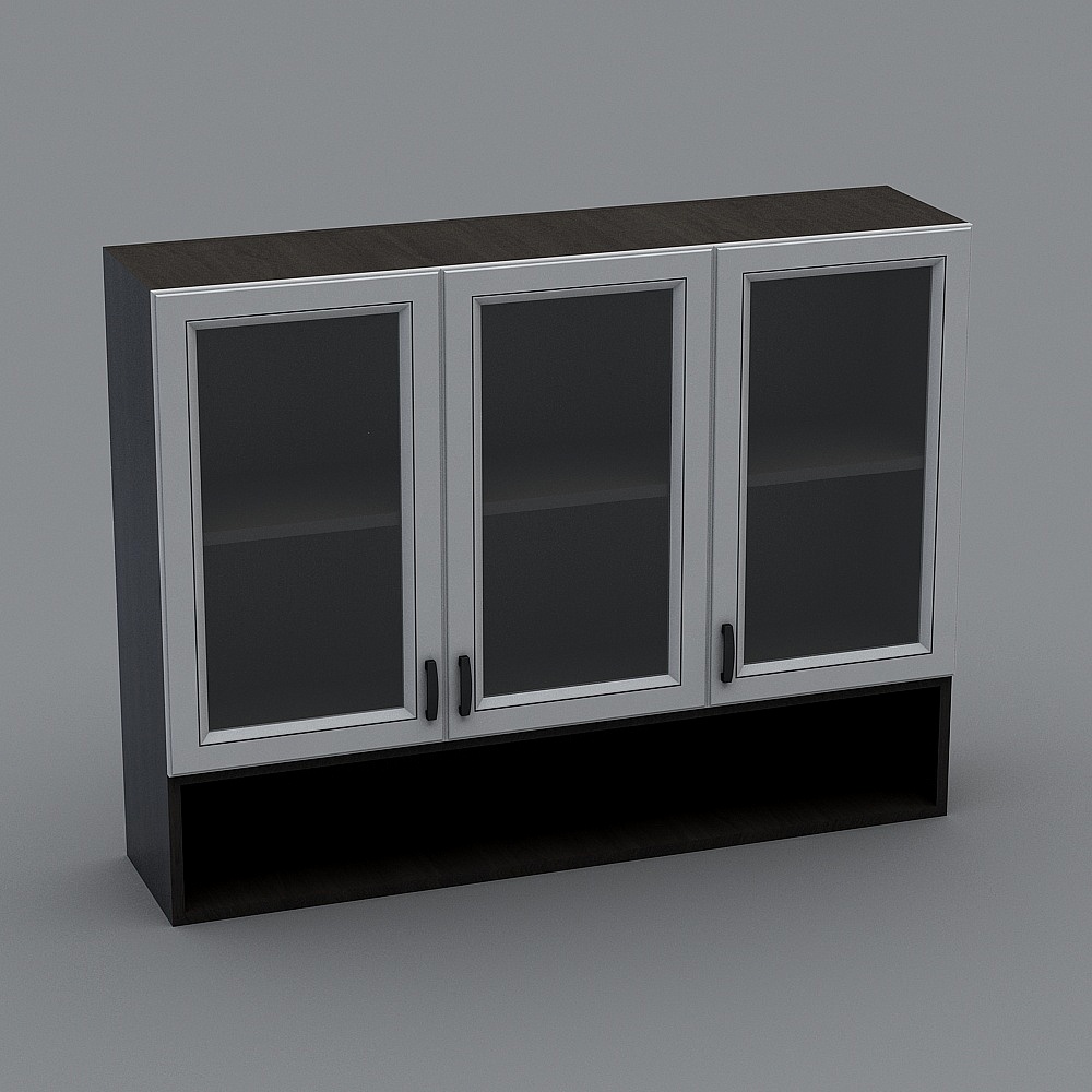 Modern Minimalist 3D Cabinet Model