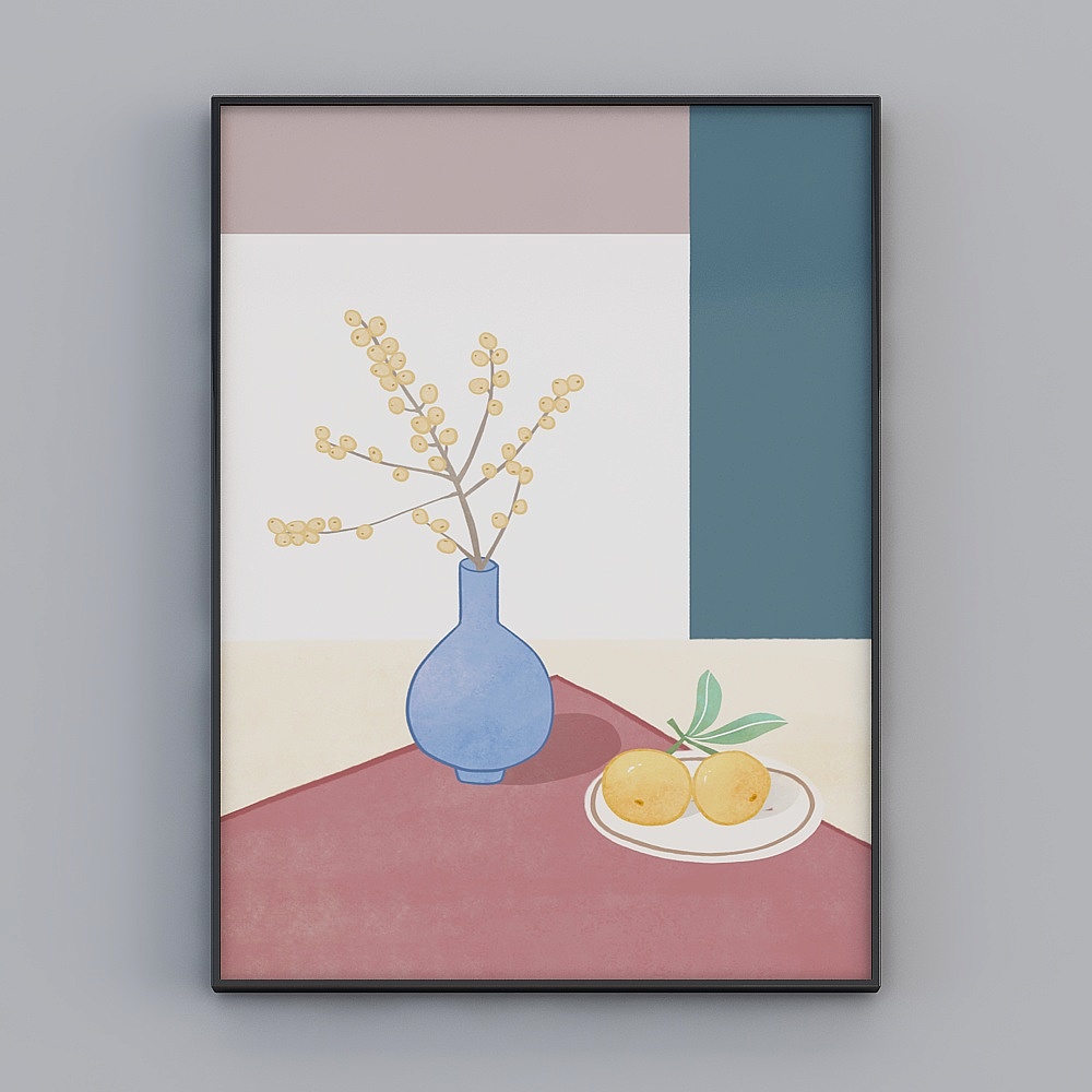 Glorious Fine Paintings - Simple Modern - L-80810 - Still Life Decorative Paintings