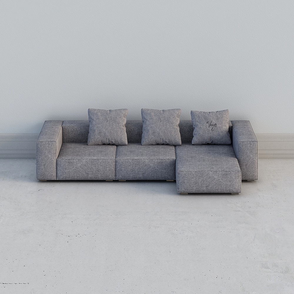 Poem Mo M925 s - Sofá de esquina (tela)