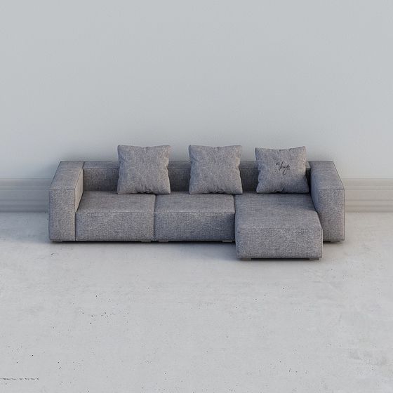 Poem Mo M925 s - Sofá de esquina (tela)