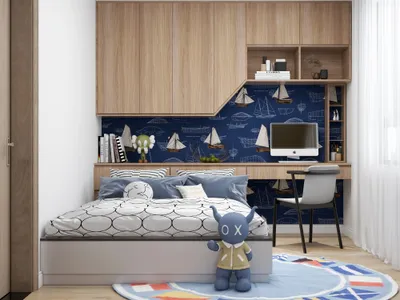 Nautical Themed Kids Bedroom Design