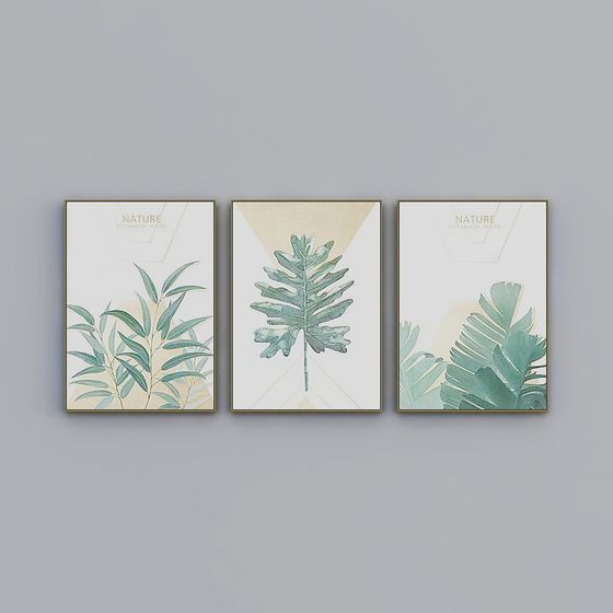 Botanical Mood 3D model Series for Creative Projects