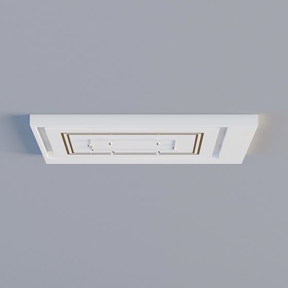 Minimalist Ceiling Light 3D model