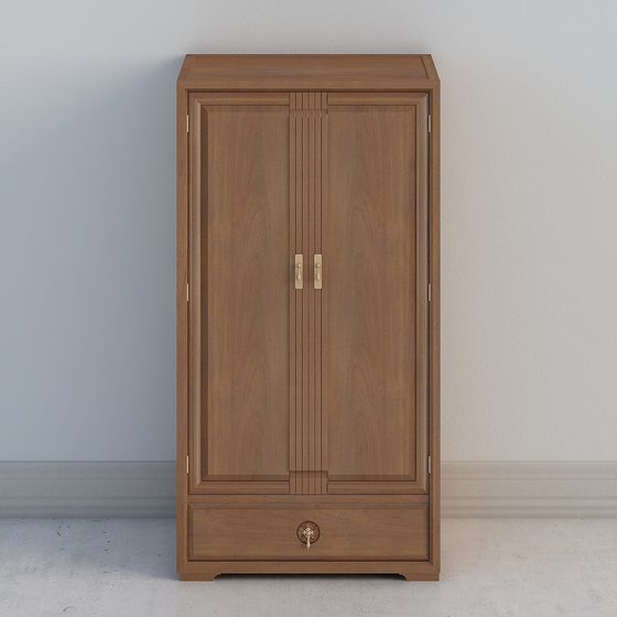 Vintage Wardrobe 3D model for Modern Home Design