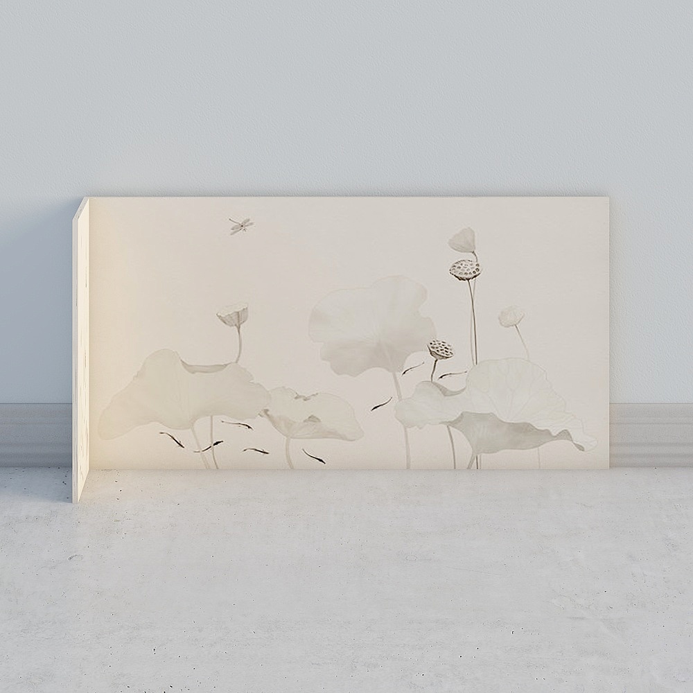 Background wall of master bedroom