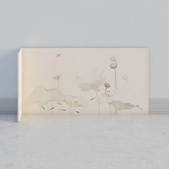 Lotus Pond Dream 3D model