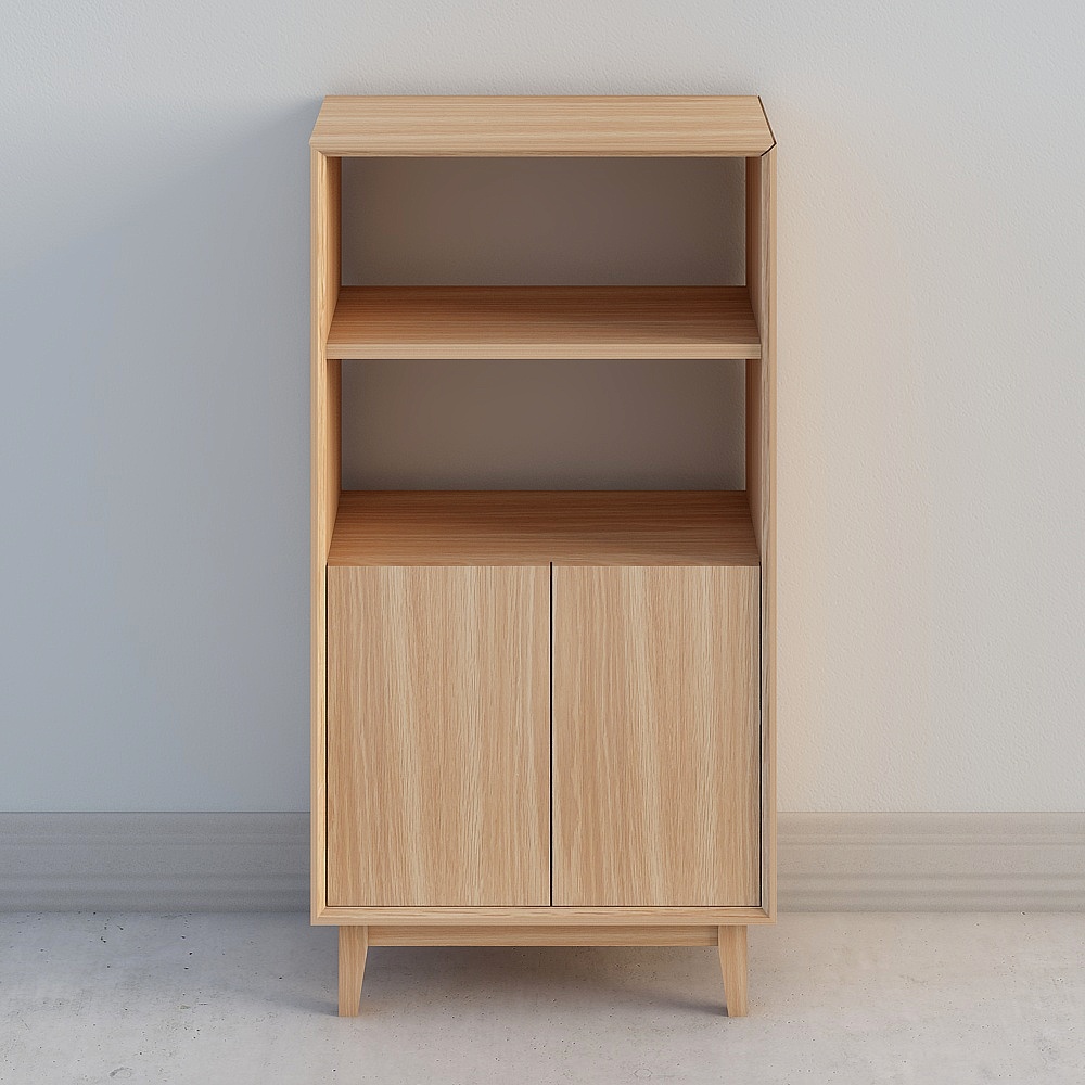 Treat people master side Cabinet oak