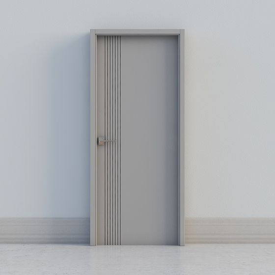 Minimalist Door 3D model