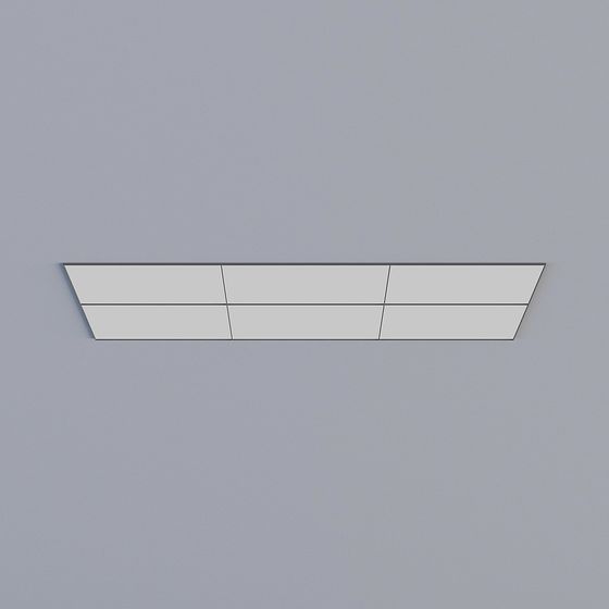 Geometric Light 3D model for Contemporary Spaces