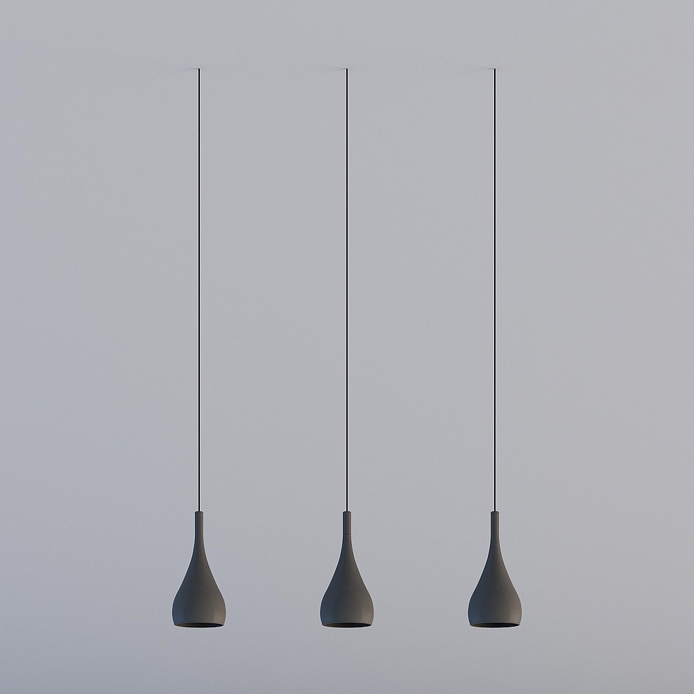 Tre lampadari nordici