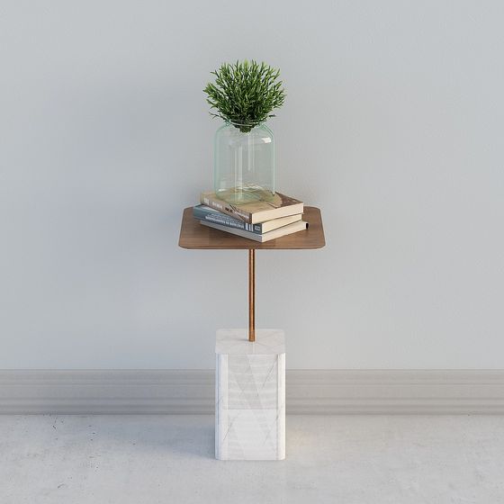 Urban Corner Side Table 3D model