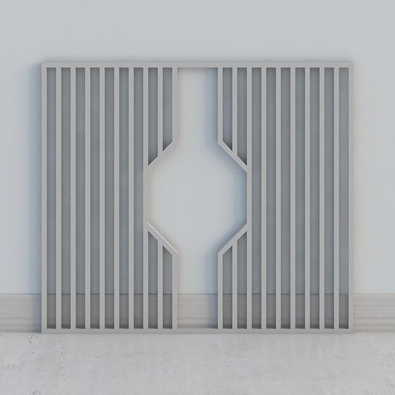 Geometric Low-Poly Screen 3D model