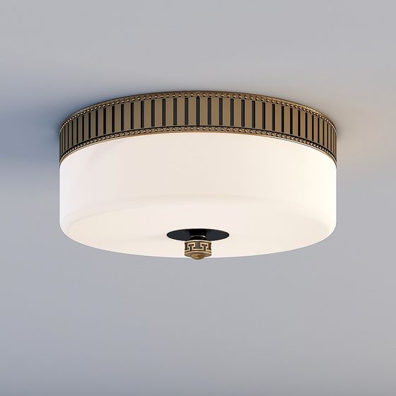 Elegant Chandelier Ceiling Light 3D model