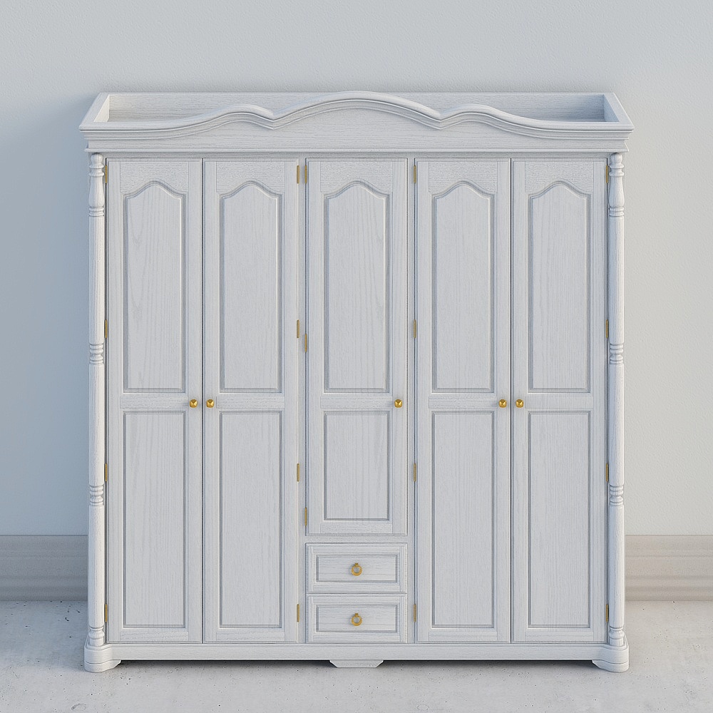 W8140 five-door wardrobe