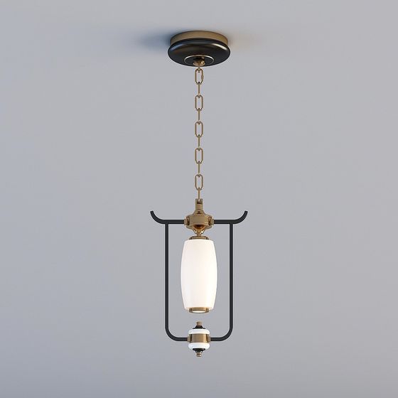 Elegant Modern Chandelier 3D model