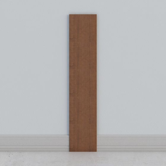 Wood Panel Low Poly 3D model