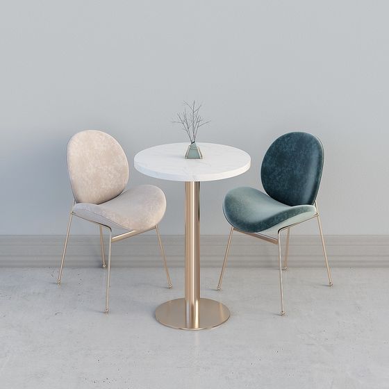 메이 티 테이블과 의자 3