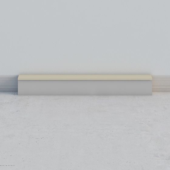 Minimalist Wall Shelf 3D model