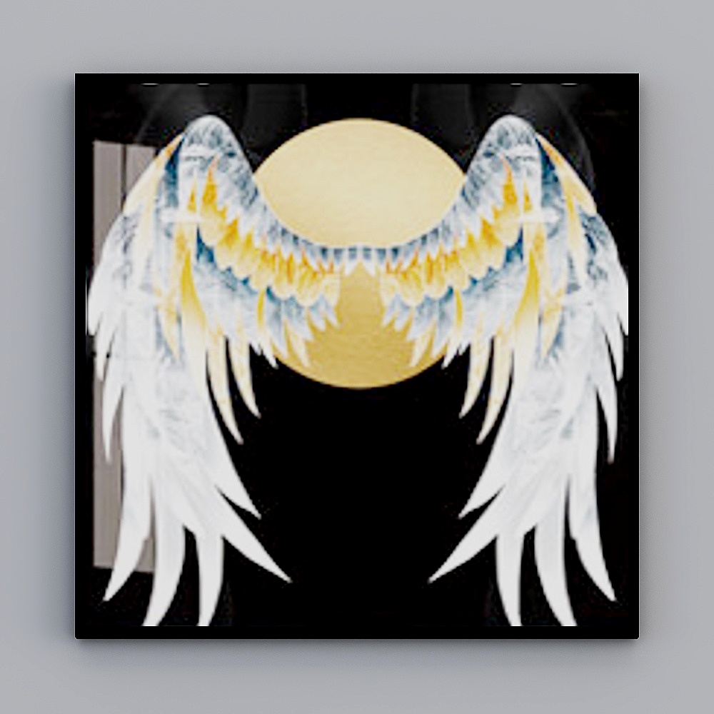 Moonlight Wings 3D model