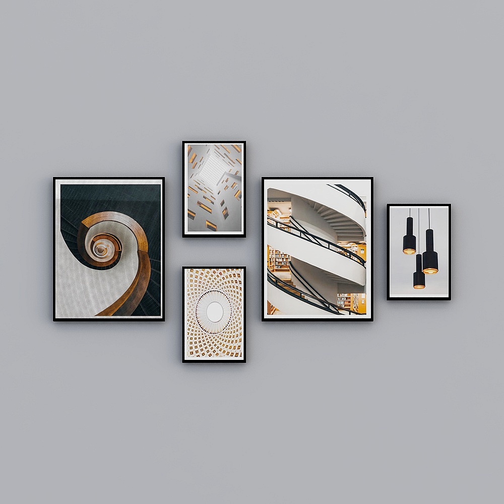 Urban Gallery Wall 3D model