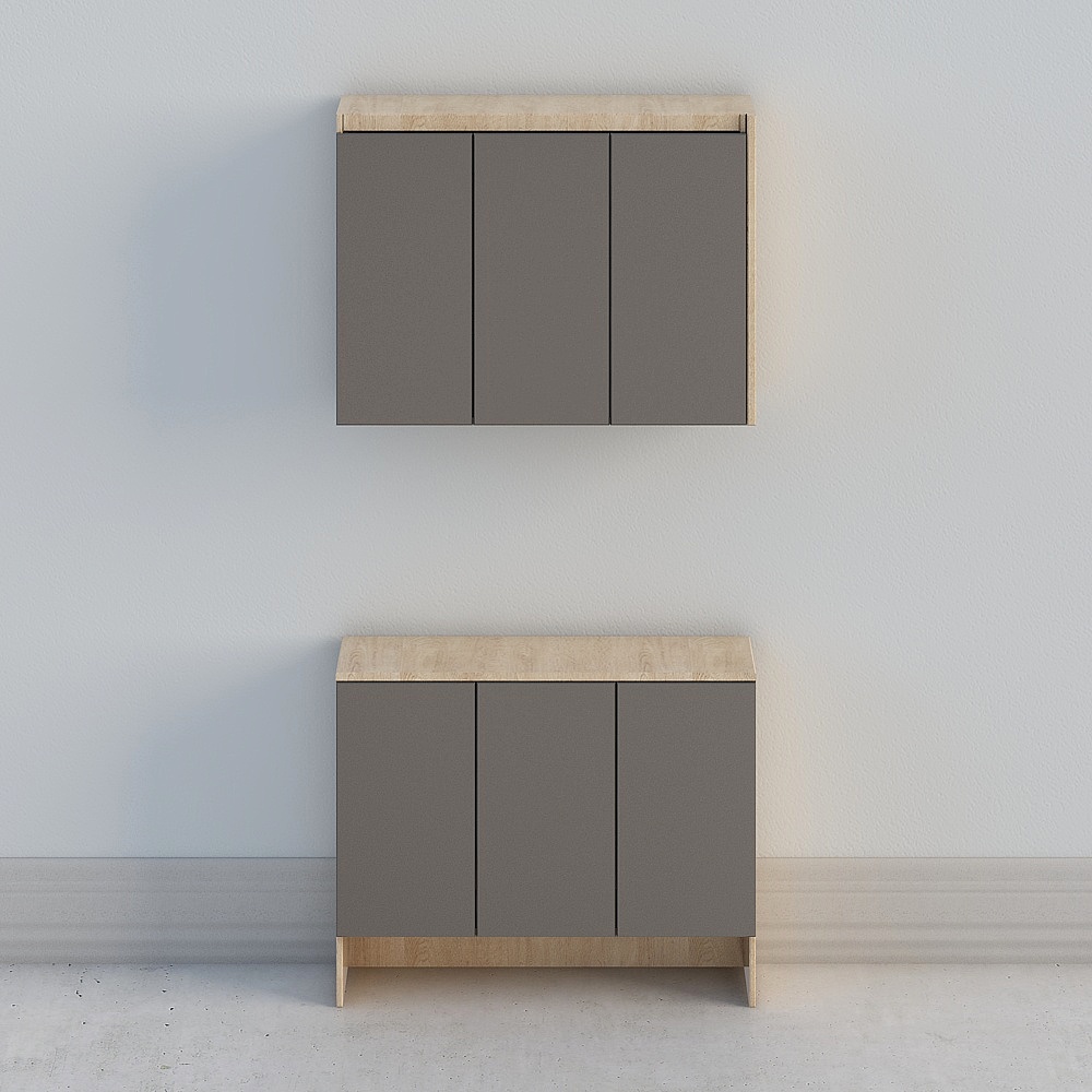 Cabinet mural suspendu