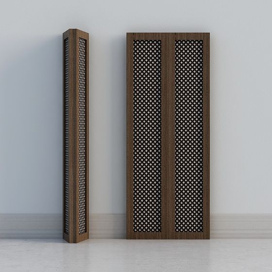 Lattice Panel 3D Model for Modern Aesthetics