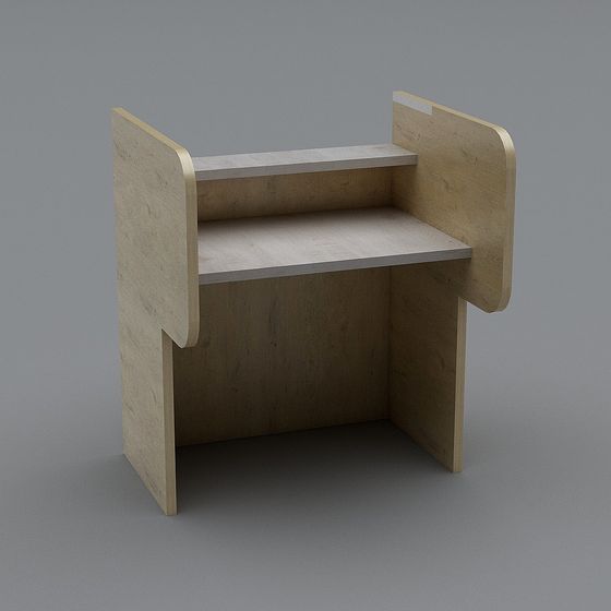 Urban Corner Desk 3D model